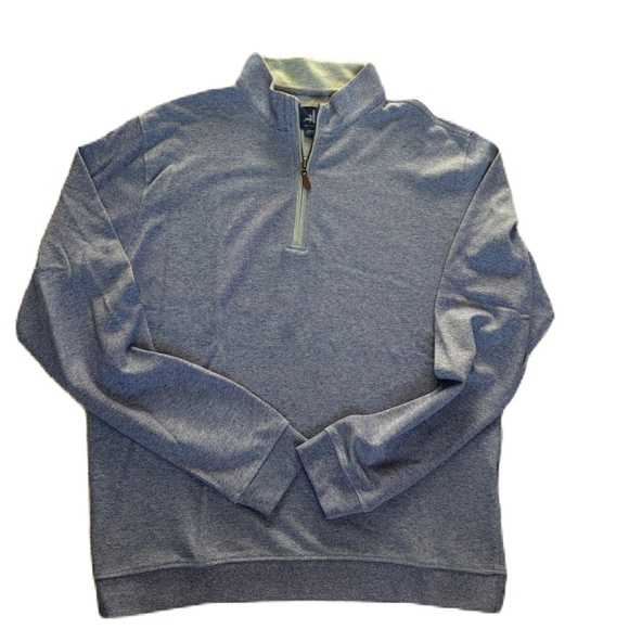 Johnnie-O Sully Quarter Zip purple Large - Picture 5 of 15